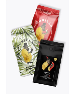Gorilla Kaffee Probierpaket 3kg 